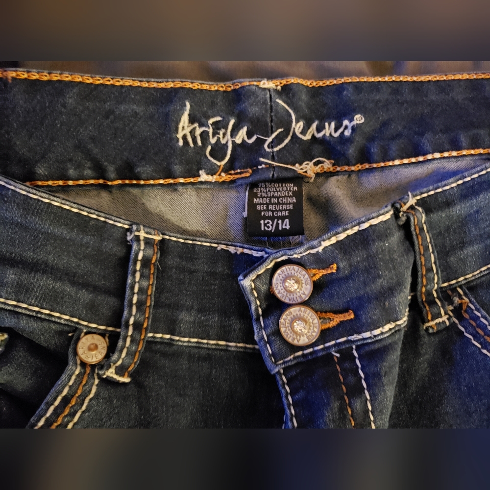 Ariya Mid-Rise Sz 13/14 Jeans
